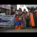 Ուրուգվայի հայերը բողոքի ակցիայով խաղաղություն ու արդարություն են պահանջել