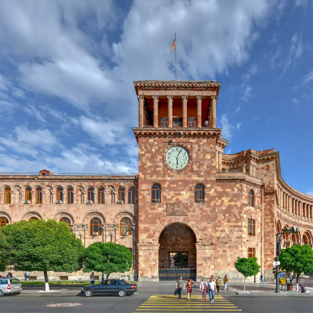 Armenia, Ereván, Plaza de la República