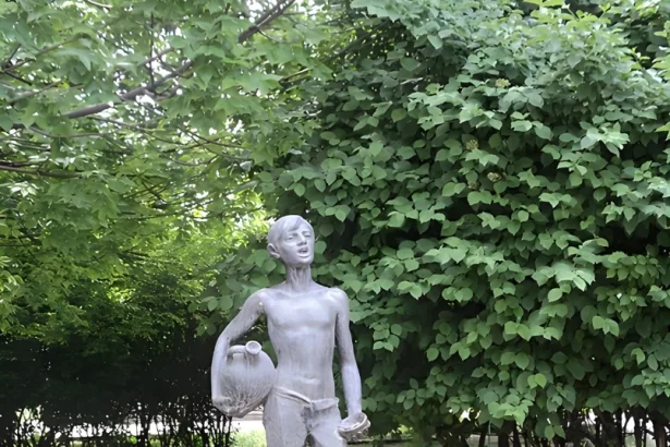 Escultura “El vendedor de agua”