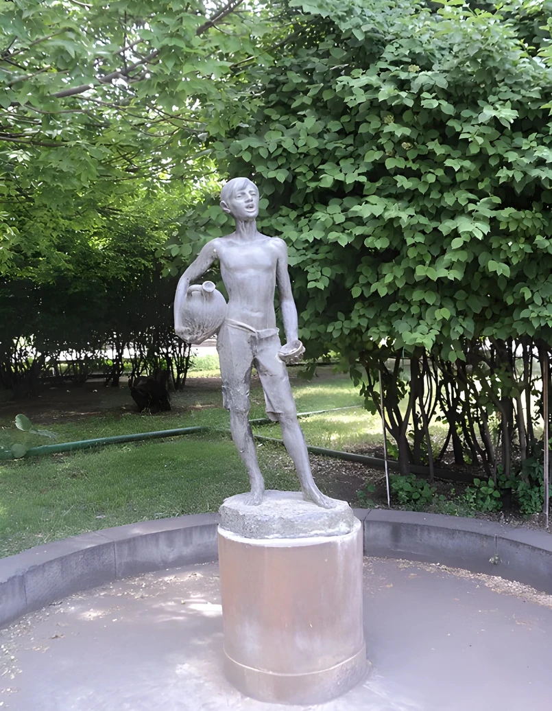 Escultura “El vendedor de agua”