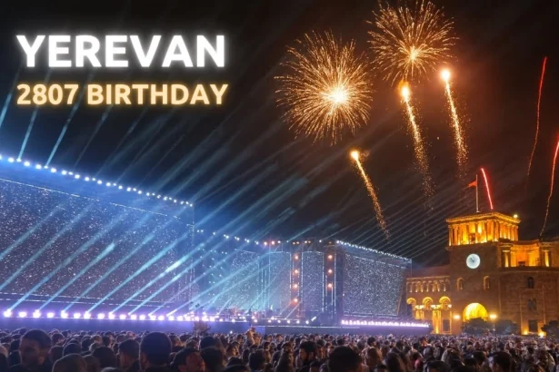 La celebración del aniversario 2807 de la fundación de la ciudad capital de Armenia EREVAN