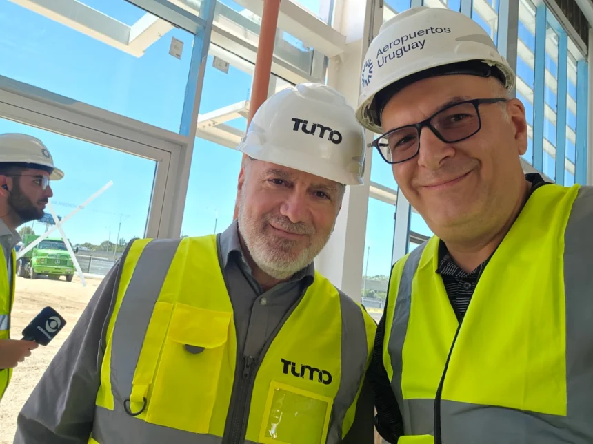 Avanza la construcción del Centro TUMO en el Aeropuerto de Carrasco